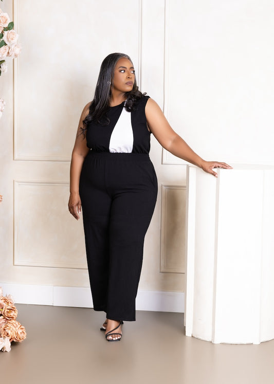 Ava Black Jumpsuit