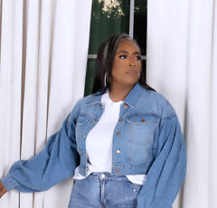 Curvy Girl Denim Jacket