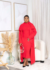 I Am the Moment 2 Piece Set in Red