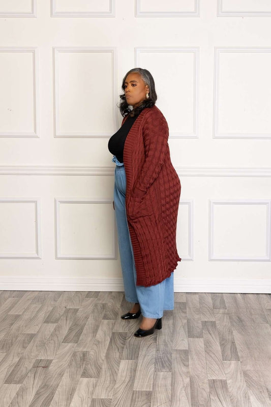 Jody Cardigan in Coffee