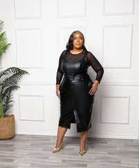 Perfect Move Faux Leather Skirt