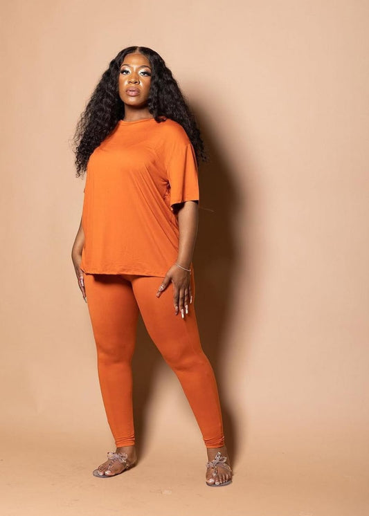 Everyday Girl Set - In Rust