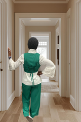 Green 2 Piece Pant Set