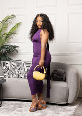 Zuri Dress in Purple