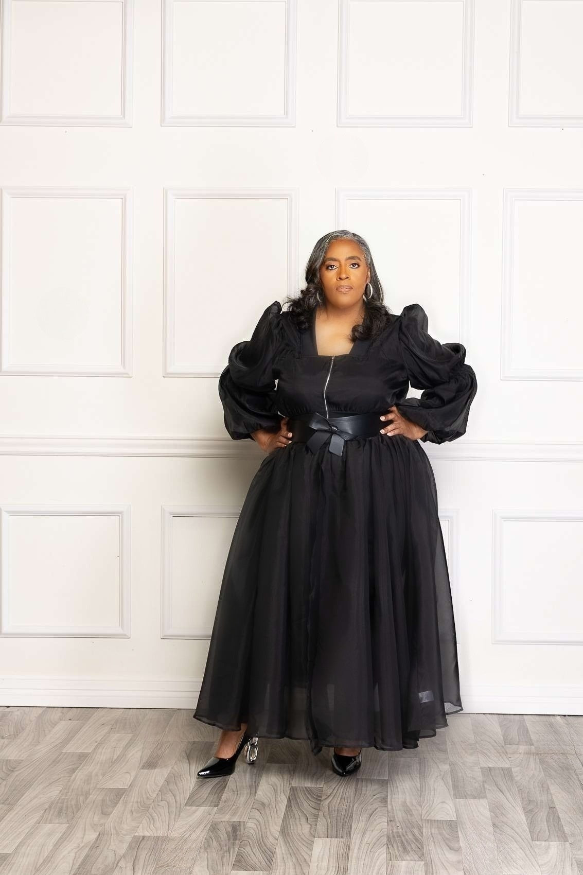 Fabulous Life Puffed Sleeve Dress