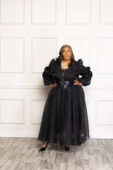 Fabulous Life Puffed Sleeve Dress