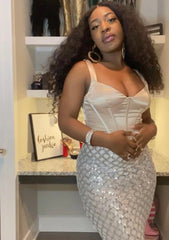 Sparkle Life Pencil Skirt