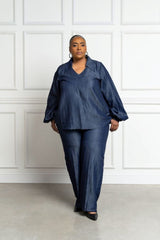 I Love Denim Pant Set