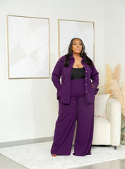 Kaira Set in Purple