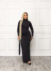 Morticia Dress in Black