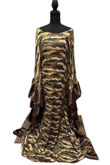 Grace in Camouflage Kaftan