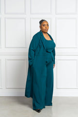 Where We Going 3 Piece Set in Green