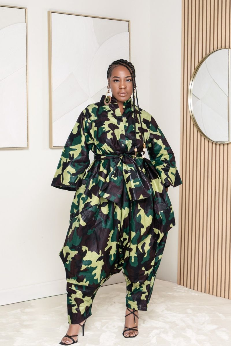 Camo in the City Jumper