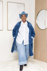 Button Down Denim Jacket